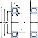 30 mm x 62 mm x 20 mm  SKF NJ 2206 ECP Cojinetes De Bola