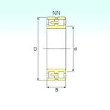 160 mm x 240 mm x 60 mm  ISB NN 3032 K/SPW33 Rodamientos De Rodillos